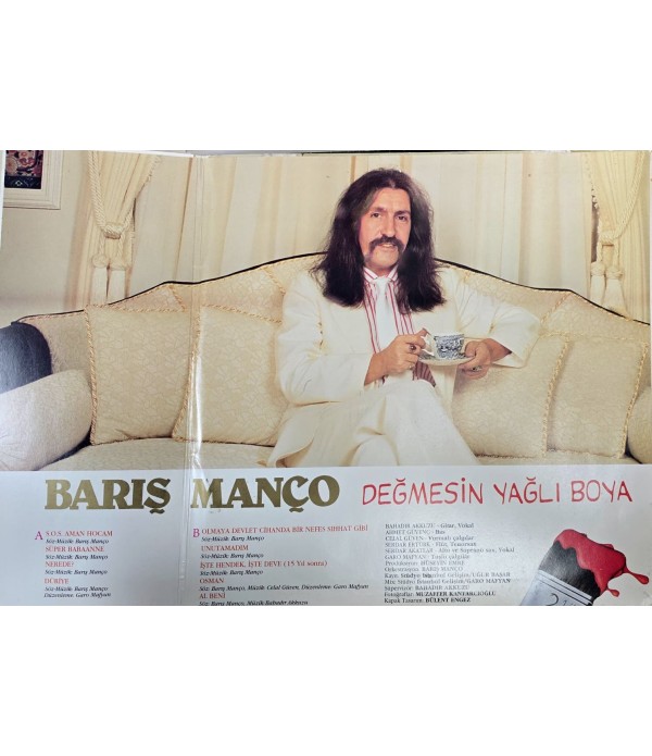 BARIŞ MANÇO | DEĞMESİN YAĞLI BOYA